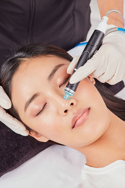 Hydrafacial treatment