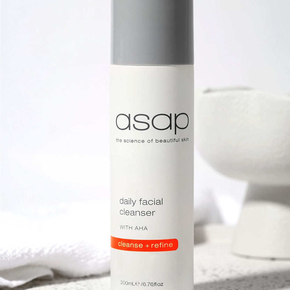asap daily cleanser lifestyle image