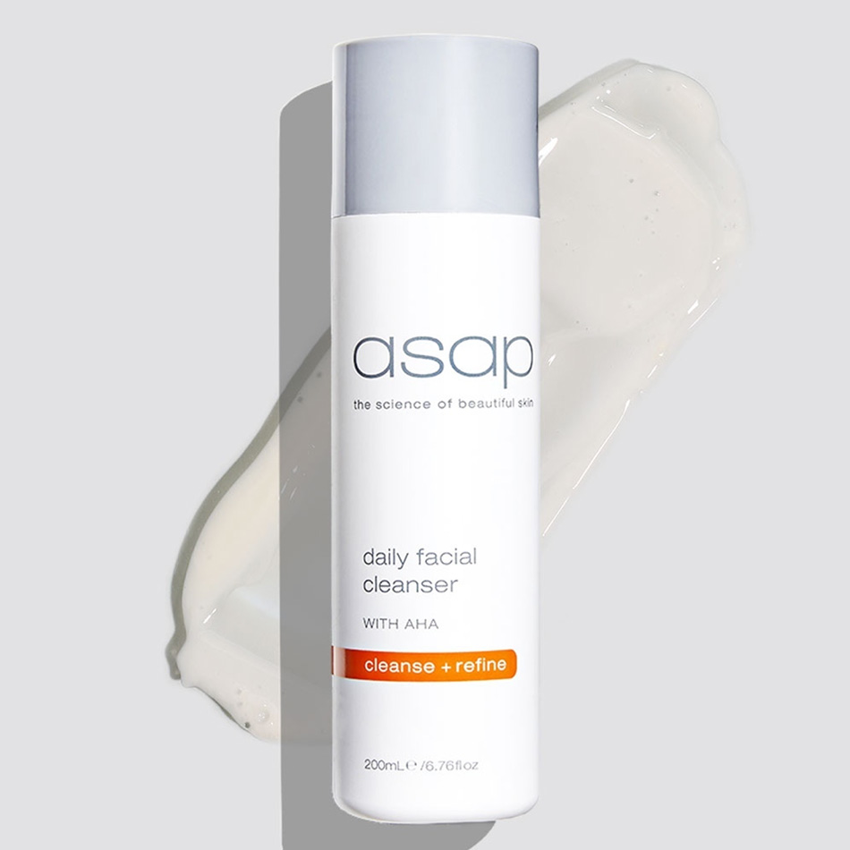 asap daily cleanser texture